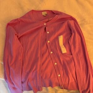 a new day Women's Pink Cardigan
